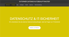 Desktop Screenshot of datenschutz-extern-nrw.de